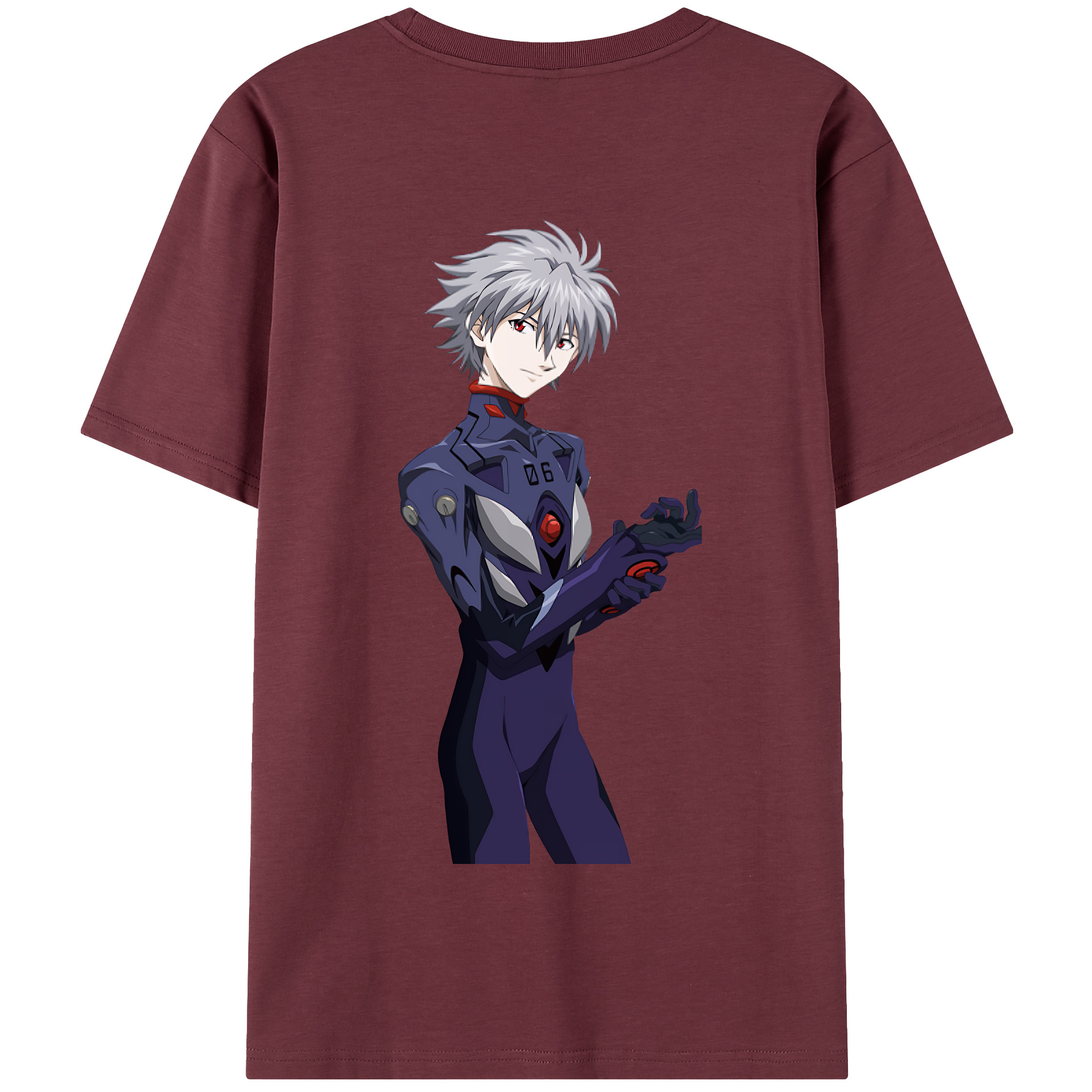 （画像用） EVA 新世紀エヴァンゲリオン 綿100％半袖Tシャツ（背面プリント）